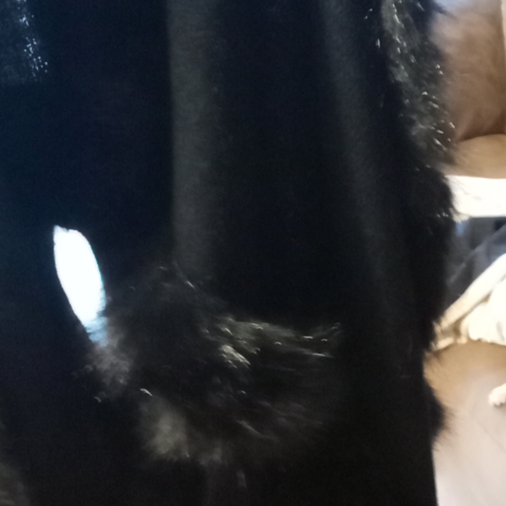 Women faux fur cape 1x muilt.color